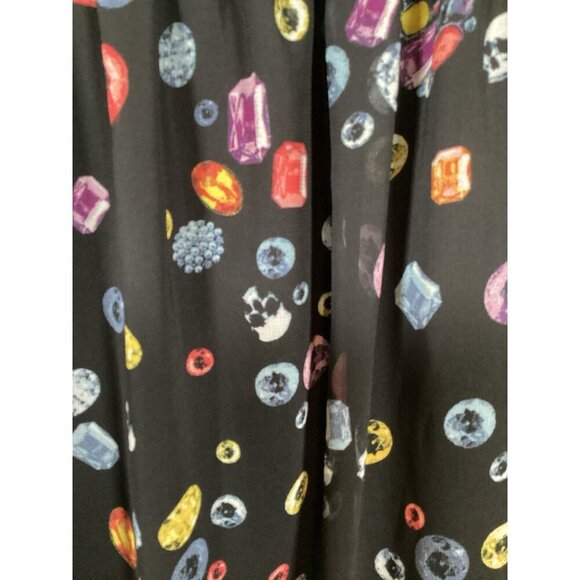 OLSENBOYE Skull Gem Dress Medium Gothic Whimsygoth Dark - Picture 4 of 6